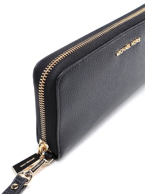 michael michael kors boxed metallic signature travel continental wallet|michael kors large continental wallet.